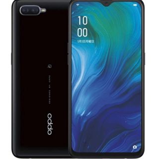 新品未開封OPPO Reno A CP1983 BLACK SIMフリー64GB(スマートフォン本体)