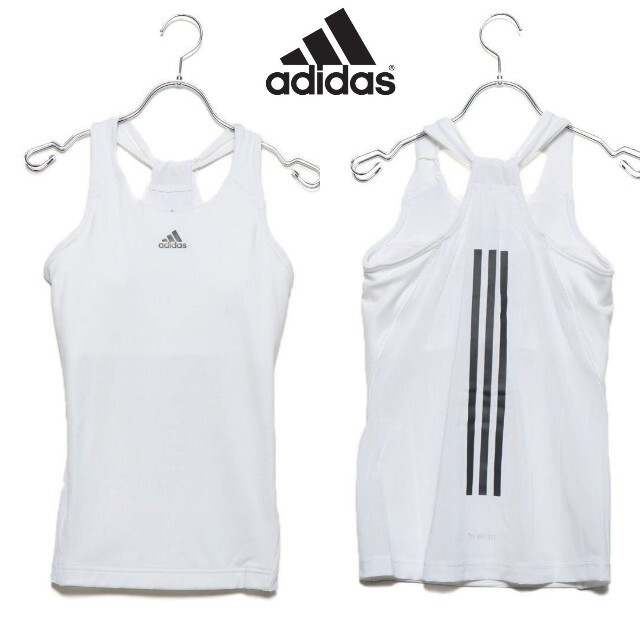 adidas(アディダス)のアディダス/レディス カップ付きタンクトップ レディースのトップス(タンクトップ)の商品写真