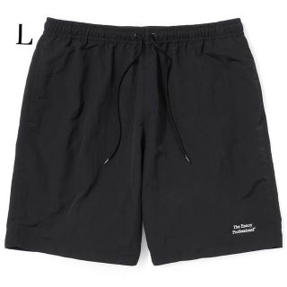 ワンエルディーケーセレクト(1LDK SELECT)のennoy nylon shorts ナイロンショーツ 黒 BLACK Lサイズ(ショートパンツ)