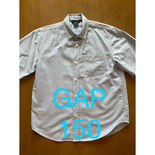 GAP Kids(ギャップキッズ)のGAP  フォーマル 半袖シャツ　150 キッズ/ベビー/マタニティのキッズ服男の子用(90cm~)(ドレス/フォーマル)の商品写真