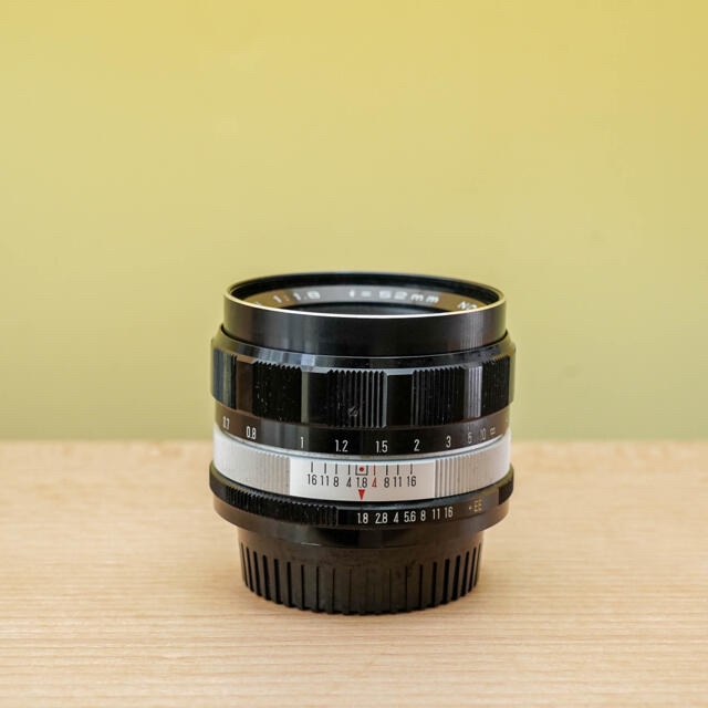 【美品】Konica Hexanon 52mm f1.8  隠れた良玉 1