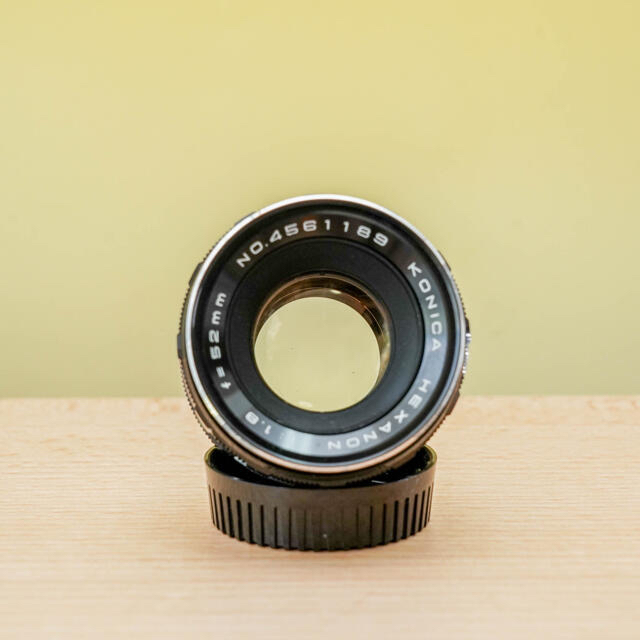 【美品】Konica Hexanon 52mm f1.8  隠れた良玉 5