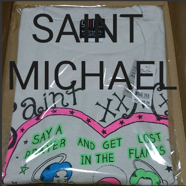 SAINT MICHAEL Mxxxxxx HEART 白 セントマイケル