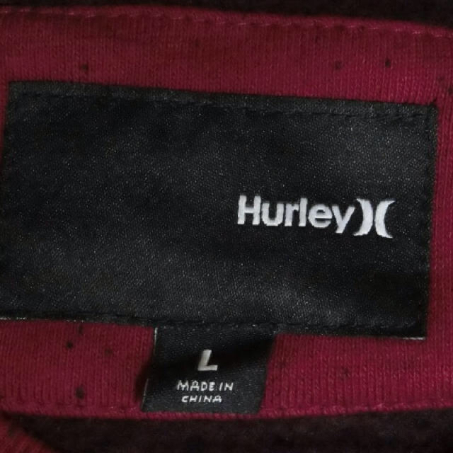 Hurley(ハーレー)のUSA購入【Hurley】ロゴプリント 裏起毛スウェットトレーナーUS L メンズのトップス(スウェット)の商品写真