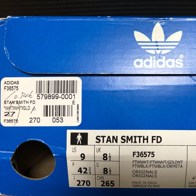 adidas(アディダス)の【新品/未使用】adidas Stan Smith F36575 27.0cm メンズの靴/シューズ(スニーカー)の商品写真