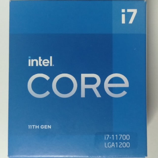 新品 Core i7 11700