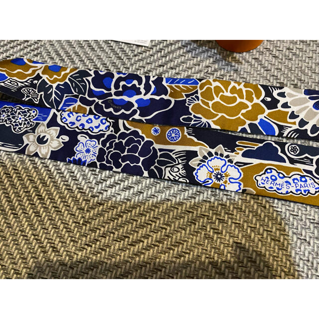 エルメスツイリー新品未使用 エルメス ツイリー 紅型 | www.jarussi.com.br