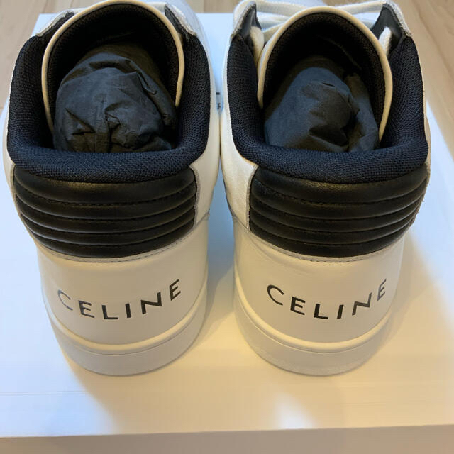 CELINE CT-02 ベルクロストラップ ミッドスニーカー 43