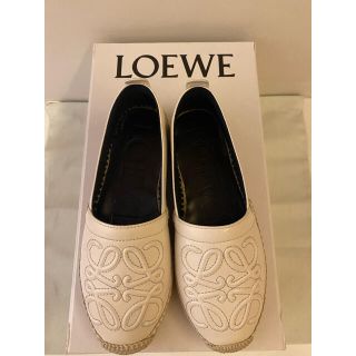 ロエベ(LOEWE)の2021新作【LOEWE/ロエベ】アナグラム エスパドリーユ フラットシューズ(バレエシューズ)