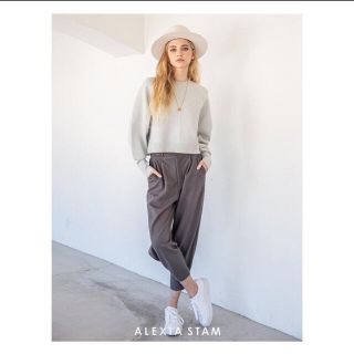 アリシアスタン(ALEXIA STAM)のALEXIASTAM Double Belted Pants(ワークパンツ/カーゴパンツ)