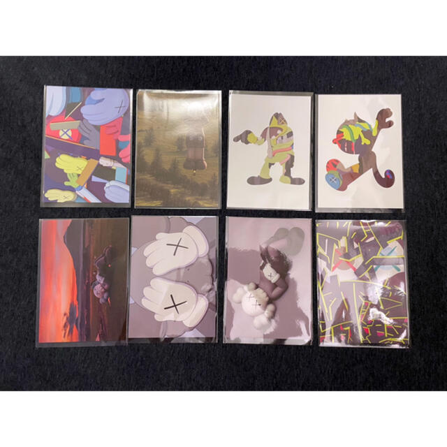 KAWS TOKYO FIRST ポストカード 全種8枚セットの通販 by でぶ KAWS TOKYO FIRST ポストカード 全種8枚セットの通販 by でぶ