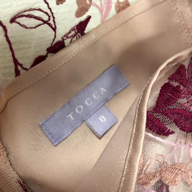 TOCCA(トッカ)のTOCCA トッカラベンダー Wavy Embroidery ドレス ワンピース レディースのワンピース(ロングワンピース/マキシワンピース)の商品写真