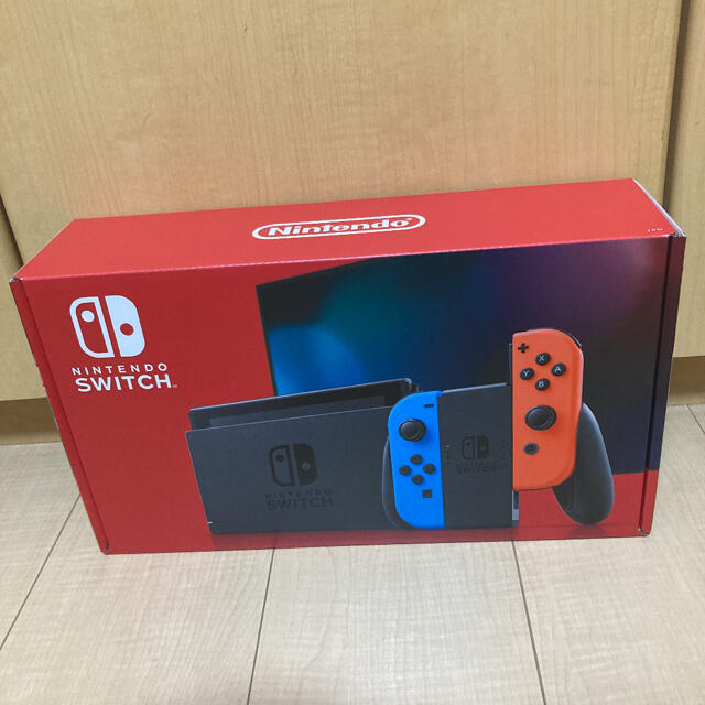 Nintendo Switch(ニンテンドースイッチ)の新品未開封NINTENDOSWITCHニンテンドースイッチ★ネオンカラー新モデル エンタメ/ホビーのゲームソフト/ゲーム機本体(家庭用ゲーム機本体)の商品写真