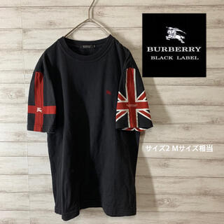 バーバリーブラックレーベル(BURBERRY BLACK LABEL)のBurberry バーバリーブラックレーベルＴシャツ　イギリス国旗　三陽商会(Tシャツ/カットソー(半袖/袖なし))
