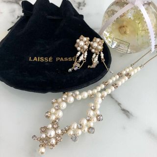 レッセパッセ(LAISSE PASSE)のLAISSE PASSEレッセパッセ　ネックレス　イヤリング　セット(ネックレス)