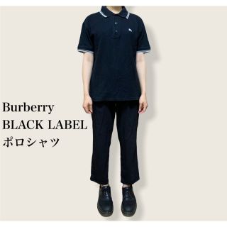 バーバリーブラックレーベル(BURBERRY BLACK LABEL)のBurberry black label ポロシャツ(ポロシャツ)