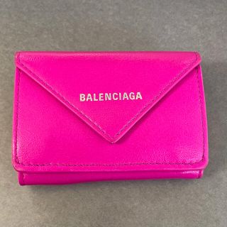 バレンシアガ(Balenciaga)のバレンシアガ　ペーパーミニウォレット　ミニ財布(財布)