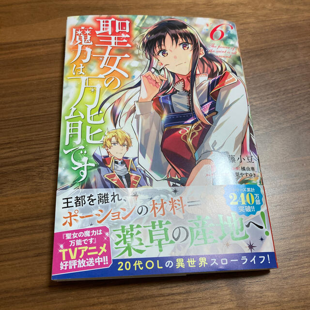 角川書店(カドカワショテン)の聖女の魔力は万能です ６ エンタメ/ホビーの漫画(その他)の商品写真