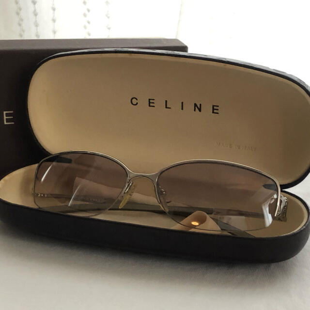 celine(セリーヌ)のCELINE セリーヌ サングラス グレー レディース レディースのファッション小物(サングラス/メガネ)の商品写真