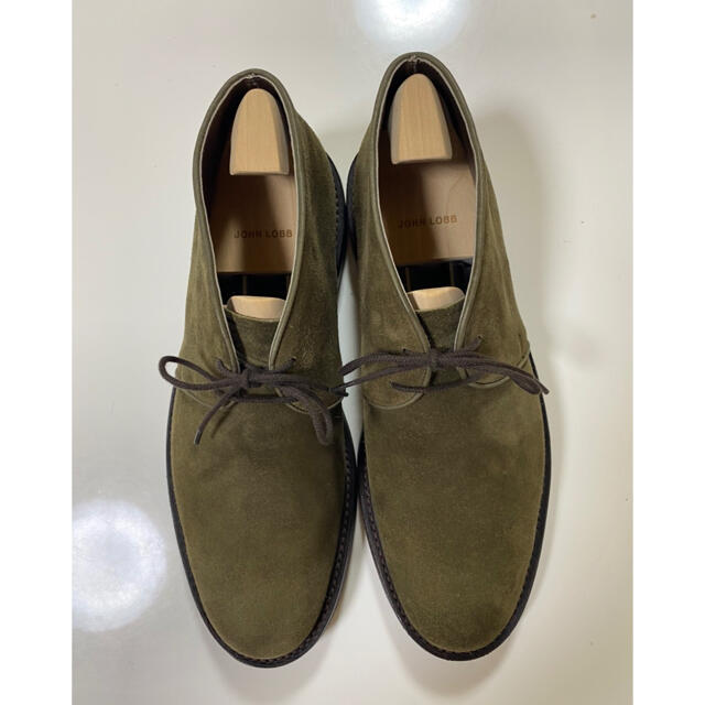 品質保証 JOHN LOBB - ジョン ロブ GROVE グリーンスウェード 7.5