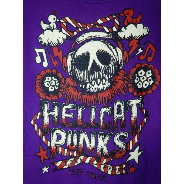 HELLCATPUNKS(ヘルキャットパンクス)のo3287　HELL CAT PUNKS　半袖　デザイン　tシャツ レディースのトップス(Tシャツ(半袖/袖なし))の商品写真