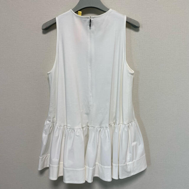 クーポンで半額☆2280円! 美品!YOKO CHAN.ヘムギャザーノースリーブ