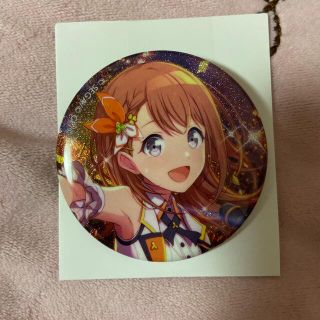 プロセカ グリッター缶バッジ 花里みのり(キャラクターグッズ)