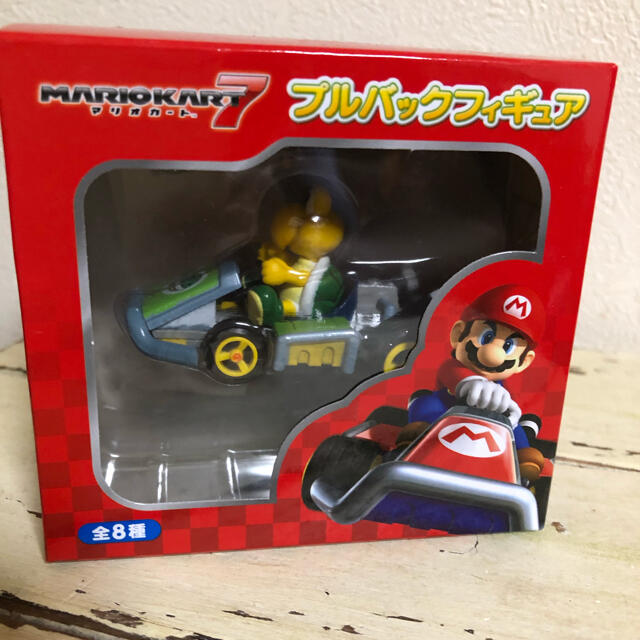 マリオ　ブルバックフィギュア4点セット エンタメ/ホビーのおもちゃ/ぬいぐるみ(キャラクターグッズ)の商品写真