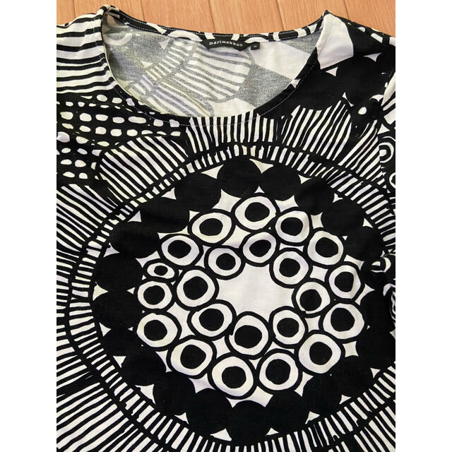 marimekko(マリメッコ)のマリメッコ marimekko★チュニック ワンピース　カットソー 美品 レディースのワンピース(ミニワンピース)の商品写真