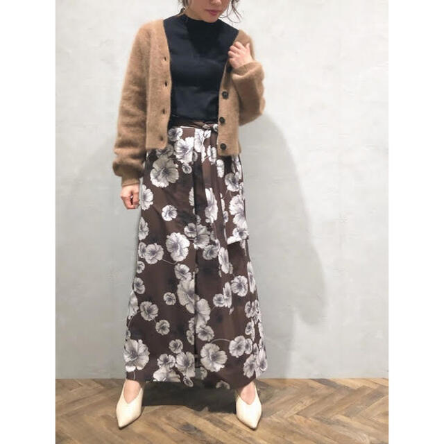 Ameri VINTAGE - ETRE TOKYO ポピーフラワースカート エトレ Ameri VINTAGE - ETRE TOKYO ポピーフラワースカート エトレ