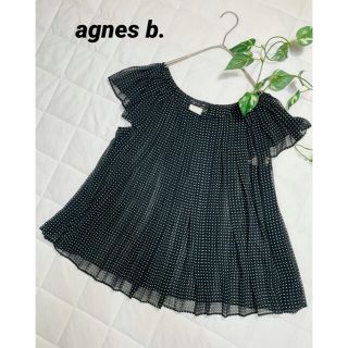 アニエスベー(agnes b.)の★専用です★  アニエスベー 水玉シフォンプルオーバーシャツ(シャツ/ブラウス(半袖/袖なし))