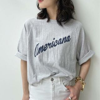 アパルトモンドゥーズィエムクラス(L'Appartement DEUXIEME CLASSE)の【Americana　アメリカーナ】Half Sleeve T-sh(Tシャツ(半袖/袖なし))