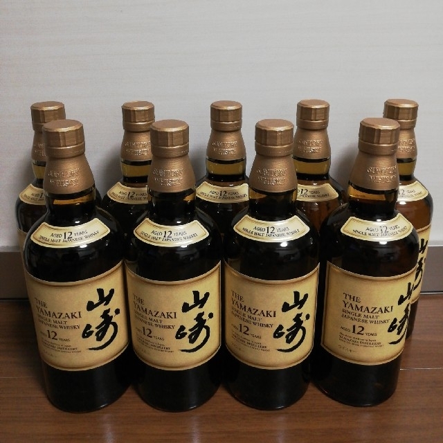 サントリー　山崎　12年　700ml　９本セット　新品未開栓品