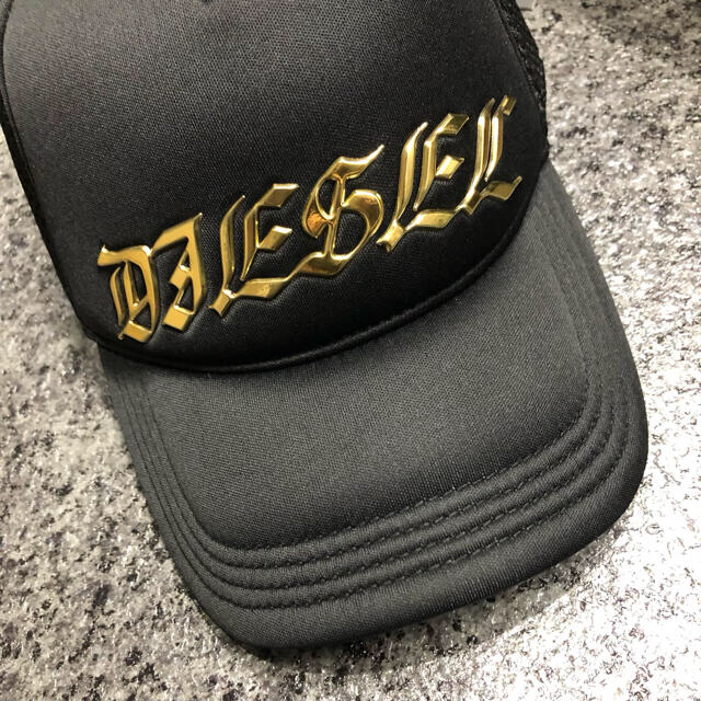 ☆希少☆ DIESEL ディーゼル キャップ CAP ブラック 帽子