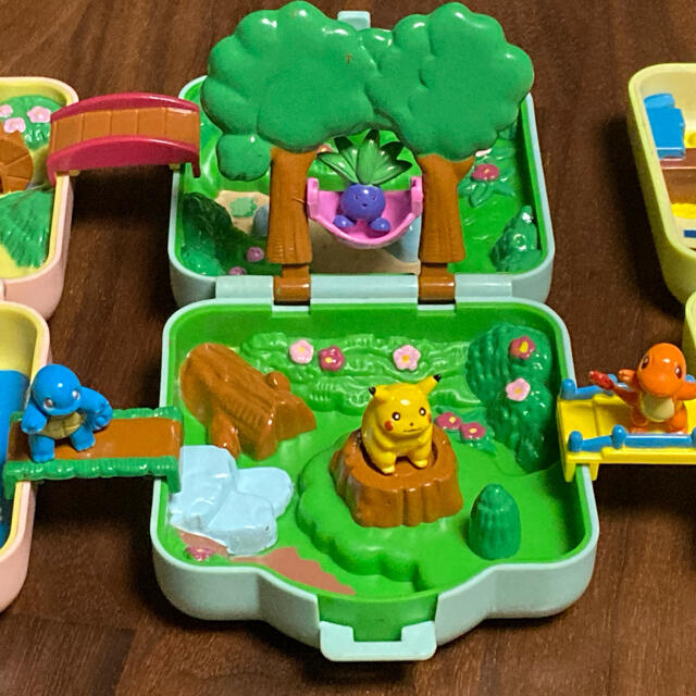 ポケモン - ちびポケハウス⭐️3つセット! ピカチュウ ポケモン - ちびポケハウス⭐️3つセット! ピカチュウ