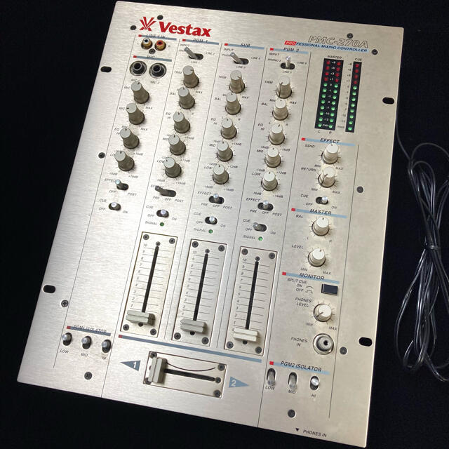 美品】Vestax PMC-270A DJ ミキサー 品質満点！ 4500円引き gredevel