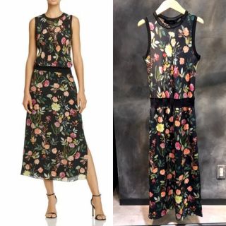 セオリー マキシワンピース/ロングワンピース(レディース)(シルク)の