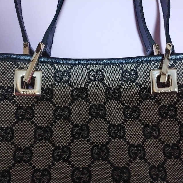 Gucci(グッチ)の超美品グッチGGキャンバス☆バケツトート レディースのバッグ(トートバッグ)の商品写真