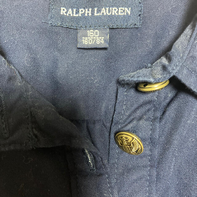 POLO RALPH LAUREN(ポロラルフローレン)のラルフローレンワンピース160ベルト付 キッズ/ベビー/マタニティのキッズ服女の子用(90cm~)(ワンピース)の商品写真