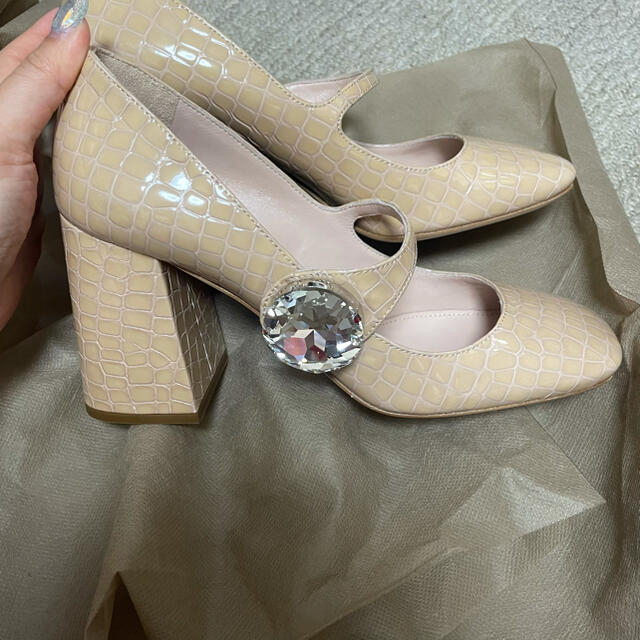 miumiu ビジュー パンプス 【オンライン限定商品】 brcstarch.com.br