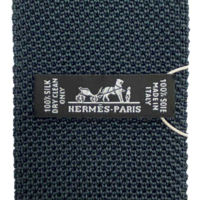 Hermes グレー オレンジの通販 by だだ's shop|エルメスならラクマ - HERMES エルメス ニットネクタイ 好評即納