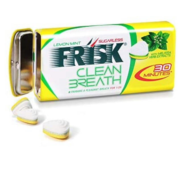 FRISK  CLEAN  BREATH  レモンミント　6個 食品/飲料/酒の食品(菓子/デザート)の商品写真