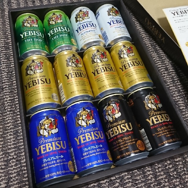 EVISU(エビス)のプレミアムエビス 12本セット 食品/飲料/酒の酒(ビール)の商品写真