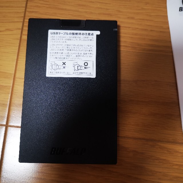 美品　USB3.0 外付け　SSD 1TB  buffalo 2