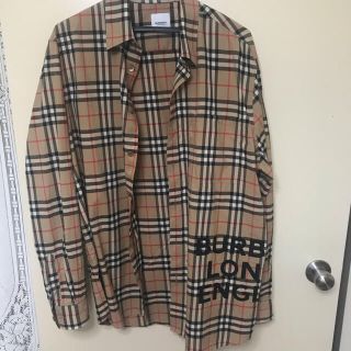 バーバリー(BURBERRY)のBurberry/バーバリー　チェックシャツ　今市隆二着用モデル(シャツ)