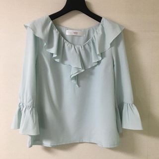 トッコ(tocco)のトッコクローゼット　ブラウス　フリル　(シャツ/ブラウス(長袖/七分))