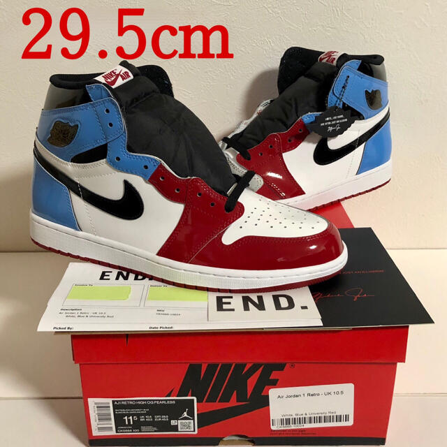 29.5cm NIKE AIR JORDAN 1 UNC CHICAGO