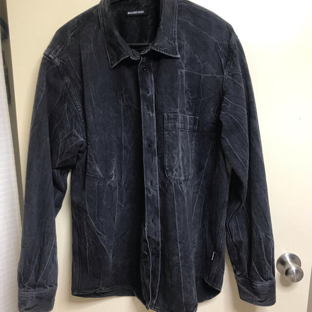 balenciaga denim shirts 43