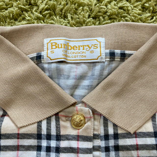 BURBERRY(バーバリー)のバーバリー　ロンドン　ポロシャツ　S レディースのトップス(ポロシャツ)の商品写真