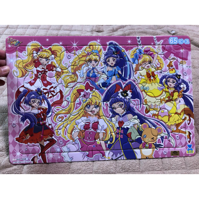 パズル　アンパンマン　プリキュア　アナ雪 キッズ/ベビー/マタニティのおもちゃ(知育玩具)の商品写真